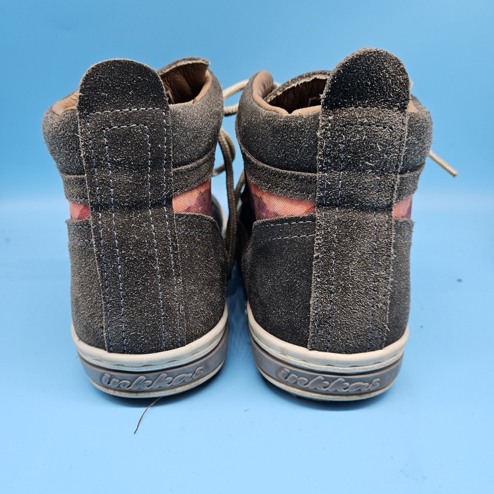 INKKAS Leather Camping Boot High Top Sneakers Mens 6 Women 8 - Picture 7 of 12